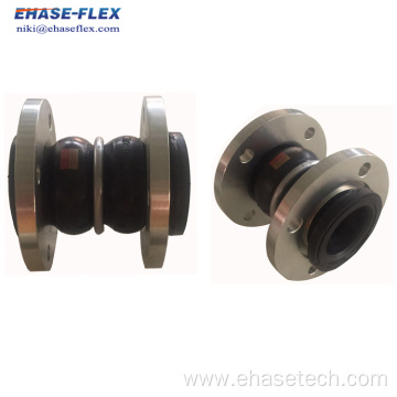 Flange EPDM expansion joint with tie rods